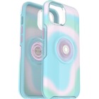 OtterBox iPhone 14 Otter + Pop Symmetry Series Clear Case - For Apple iPhone 14, iPhone 13 Smartphone - Glowing Aura (Pink) - Clear - Bump Resistant, Drop Resistant - Plastic, Synthetic Rubber, Polycarbonate