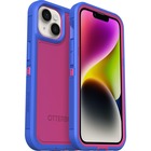 OtterBox Defender Series XT Rugged Carrying Case Apple iPhone 13, iPhone 14 Smartphone - Blooming Lotus (Pink) - Scrape Resistant, Dirt Resistant, Dirt Resistant Port, Bump Resistant, Drop Resistant - Plastic, Synthetic Rubber, Plastic Body - Lanyard Strap - 6.21" (157.73 mm) Height x 3.31" (84.07 mm) Width x 0.52" (13.21 mm) Depth - Retail