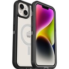 OtterBox Defender Series XT Rugged Carrying Case Apple iPhone 14 Plus Smartphone - Black Crystal (Clear/Black) - Scrape Resistant, Dirt Resistant, Lint Resistant Port, Dirt Resistant Port, Drop Resistant, Bump Resistant, Dust Resistant Port - Synthetic Rubber, Plastic Body - Lanyard Strap - 6.76" (171.70 mm) Height x 3.57" (90.68 mm) Width x 0.52" (13.21 mm) Depth - Retail