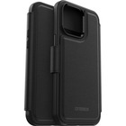 OtterBox Carrying Case (Folio) Apple iPhone 14 Pro Max Credit Card, Cash, Business Card, Smartphone - Shadow Black - Damage Resistant - Magnet, Synthetic Leather Body - 6.57" (166.88 mm) Height x 3.15" (80.01 mm) Width x 0.59" (14.99 mm) Depth - Retail