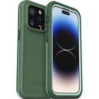 OtterBox iPhone 14 Pro OtterBox FR Case for MagSafe - For Apple iPhone 14 Pro Smartphone - Dauntless (Green) - Impact Resistant, Water Proof, Dirt Proof, Drop Proof, Dirt Proof - Plastic
