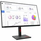 Lenovo ThinkVision T32p-30 32" Class 4K UHD LED Monitor - 16:9 - Raven Black - 31.5" Viewable - In-plane Switching (IPS) Technology - WLED Backlight - 3840 x 2160 - 1.07 Billion Colors - 350 cd/m - 4 ms - 60 Hz Refresh Rate - HDMI - DisplayPort - KVM Switch, USB Hub