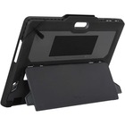 Targus Protect THD918GLZ Rugged Carrying Case for 13" Microsoft Surface Pro 9 Tablet, Stylus - Black - Drop Resistant, Slip Resistant, Shock Absorbing Shell, Bump Resistant - Elastic Body - Hand Strap - 11.57" (293.88 mm) Height x 8.78" (223.01 mm) Width x 0.71" (18.03 mm) Depth