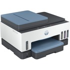 HP Smart Tank 7602 Wireless Inkjet Multifunction Printer - Color - Copier/Fax/Printer/Scanner - 4800 x 1200 dpi Print - Automatic Duplex Print - Up to 6000 Pages Monthly - Color Flatbed Scanner - 1200 dpi Optical Scan - Color Fax - Gigabit Ethernet Ethernet - Wireless LAN - Apple AirPrint, Mopria, HP Print Service Plugin, Wi-Fi Direct - USB - For Plain Paper Print