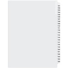 Davis Index Divider - Printed Tab(s) - 1/25 - Digit - 101-125 - 8.50" Divider Width x 11" Divider Length - White Divider - 1 Each