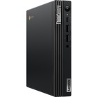 Lenovo ThinkCentre M60q 12C6000BUS Chromebox - Intel Core i5 12th Gen i5-1235U Deca-core (10 Core) 1.30 GHz - 8 GB RAM DDR4 SDRAM - 128 GB M.2 PCI Express NVMe 3.0 x4 SSD - Tiny - Black - Intel Chip - ChromeOS - Intel Iris Xe Graphics DDR4 SDRAM - English Keyboard - IEEE 802.11ax - 90 W