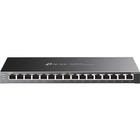 TP-Link JetStream 16-Port Gigabit Smart Switch with 8-Port PoE+ - 16 Ports - Manageable - Gigabit Ethernet - 1000Base-T - 2 Layer Supported - 146.50 W Power Consumption - 120 W PoE Budget - Twisted Pair - PoE Ports - Desktop - 5 Year Limited Warranty