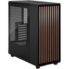 Fractal Design North Computer Case - Mid-tower - Charcoal Black - Tempered Glass, Steel - 5 x Bay - 2 x 5.51" (140 mm) x Fan(s) Installed - ATX, Micro ATX, Mini ITX Motherboard Supported - 8 x Fan(s) Supported - 2 x Internal 2.5" Bay - 3 x Internal 2.5"/3.5" Bay(s) - 7x Slot(s) - 3 x USB(s) - 1 x Audio In - 1 x Audio Out - Fan Cooler