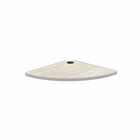 Heartwood Tucana Conference Table - Quarter Round Top - T-shaped Base - Winter Wood - Polyvinyl Chloride (PVC)