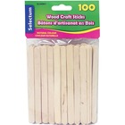 Link Product Wood Craft Stick - 100 / Pack - Wood
