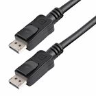 StarTech.com DisplayPort Audio/Video Cable - 3 ft DisplayPort A/V Cable for Audio/Video Device, Monitor - 21.6 Gbit/s - Supports up to 4096 x 2160 - Black