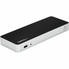 StarTech.com Docking Station - for Notebook/Monitor - USB Type C - 2.0 Displays Supported - 6 x USB Ports - 5.0 x USB 3.0 - 1.0 x USB Type-C Ports - USB Type-C - 2 x HDMI Ports - HDMI - DVI - Black - Wired - Windows - Type-C Up to 60W