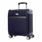 bugatti Travel/Luggage Case (Carry On) for 14.1" Notebook, Travel Essential - Navy Blue - Polypropylene, Polyester Body - Telescoping Handle, Handle - 17.72" (450 mm) Height x 13.98" (355 mm) Width - Unisex