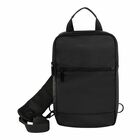 bugatti Mile End Carrying Case (Sling) for 8" Tablet, Smartphone - Black - Vegan Leather, Polyester Body - Shoulder Strap, Handle - 10.98" (278.89 mm) Height x 7.01" (178.05 mm) Width x 2.99" (75.95 mm) Depth - Unisex
