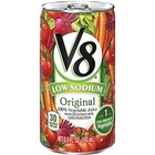 V8 Original Low Sodium Vegetable Cocktail Juice - Ready-to-Drink - 163 mL - 48 / Box / Can