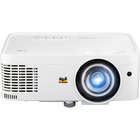 ViewSonic LS560WH Short Throw DLP Projector - 16:10 - Ceiling Mountable, Wall Mountable, Floor Mountable - White - 1280 x 800 - Front, Ceiling - 1080p - 30000 Hour Normal ModeWXGA - 3,000,000:1 - 3000 lm - HDMI - USB - Network (RJ-45) - Business, Education, Presentation, Class Room - 3 Year Warranty