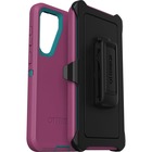 OtterBox Defender Rugged Carrying Case (Holster) Samsung Galaxy S23+ Smartphone - Canyon Sun (Pink) - Drop Resistant, Dirt Resistant, Scrape Resistant, Bump Resistant, Wear Resistant, Tear Resistant - Polycarbonate, Synthetic Rubber, Plastic Body - Holster - 6.79" (172.47 mm) Height x 3.72" (94.49 mm) Width x 1.29" (32.77 mm) Depth