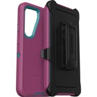 OtterBox Defender Rugged Carrying Case (Holster) Samsung Galaxy S23 Smartphone - Canyon Sun (Pink) - Drop Resistant, Dirt Resistant, Scrape Resistant, Bump Resistant, Wear Resistant, Tear Resistant - Polycarbonate, Synthetic Rubber, Plastic Body - Holster - 6.36" (161.54 mm) Height x 3.52" (89.41 mm) Width x 1.25" (31.75 mm) Depth