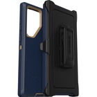 OtterBox Defender Rugged Carrying Case (Holster) Samsung Galaxy S23 Ultra Smartphone - Blue Suede Shoes - Bump Resistant, Dirt Resistant, Scrape Resistant, Tear Resistant, Drop Resistant, Wear Resistant - Plastic, Plastic Body - Holster - 7.08" (179.83 mm) Height x 3.85" (97.79 mm) Width x 1.32" (33.53 mm) Depth - Retail