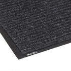 Mat Tech Floor Mat - Entrance - 48" (1219.20 mm) Length x 36" (914.40 mm) Width x 0.31" (7.92 mm) Thickness - Vinyl - Charcoal