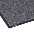 Mat Tech Eco-Step Floor Mat - Indoor, Entrance - 60" (1524 mm) Length x 36" (914.40 mm) Width x 0.25" (6.35 mm) Thickness - Textured - Vinyl - Charcoal