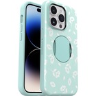 OtterBox iPhone 14 Pro Case for MagSafe OtterGrip Symmetry Series - For Apple iPhone 14 Pro Smartphone - Poppies By The Sea (Blue) - Drop Resistant, Bump Resistant, Damage Resistant, Impact Resistant, Scratch Resistant, Crack Resistant - Polycarbonate, Synthetic Rubber, Hard Plastic