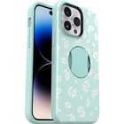 OtterBox iPhone 14 Pro Max Case for MagSafe OtterGrip Symmetry Series - For Apple iPhone 14 Pro Max Smartphone - Poppies By The Sea (Blue) - Drop Resistant, Bump Resistant, Bacterial Resistant - Polycarbonate, Synthetic Rubber