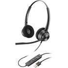 Poly EncorePro 310 Headset - Stereo - USB Type A - Wired - 32 Ohm - 50 Hz - 8 kHz - On-ear - Binaural - Ear-cup - Noise Cancelling, Uni-directional Microphone - Noise Canceling