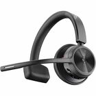Poly Voyager 4310 Microsoft Teams Certified USB-A Headset +BT700 dongle - Google Assistant, Siri - Mono - USB Type A - Wireless - Bluetooth - 164 ft - 20 Hz - 20 kHz - Over-the-head, On-ear - Monaural - Ear-cup - 4.9 ft Cable - Electret Condenser, MEMS Technology Microphone - Noise Canceling - Black