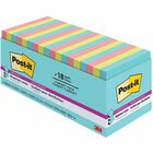 Post-it® Super Sticky Dispenser Pop-up Notes, Supernova Neons Collection, 3 in x 3 in - 90 - 3" x 3" - 90 Sheets per Pad - Acid Lime, Aqua Splash, Guava - Paper - Super Sticky - 18 Pad