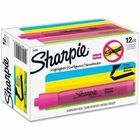 Sharpie SmearGuard Tank Style Highlighters - Chisel Marker Point Style - Fluorescent Pink