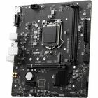 MSI PRO H510M-B Desktop Motherboard - Intel H470 Chipset - Socket LGA-1200 - Micro ATX - Core i3, Core i5, Core i7, Core i9, Pentium Gold, Celeron Processor Supported - 64 GB DDR4 SDRAM Maximum RAM - DIMM, UDIMM - 2 x Memory Slots - Gigabit Ethernet - HDMI - 4 x SATA Interfaces