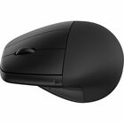 HP 925 Ergonomic Vertical Mouse For Business - Optical - Wireless - Bluetooth/Radio Frequency - 2.40 GHz - Black - 1 Pack - USB Type A - 4000 dpi - Scroll Wheel - 6 Button(s) - 5 Programmable Button(s)