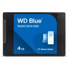 WD Blue SA510 WDS400T3B0A 4 TB Solid State Drive - 2.5" Internal - SATA (SATA/600) - Desktop PC, Notebook Device Supported - 600 TB TBW - 560 MB/s Maximum Read Transfer Rate - 5 Year Warranty