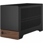 Fractal Design Terra Gaming Computer Case - Small - Graphite - Anodized Aluminum - 1 x 4.72" (120 mm) x Fan(s) Installed - 1 - Mini ITX Motherboard Supported - 3x Slot(s) - 2 x USB(s)
