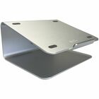 Amer Mounts Rotating Laptop Stand - 11" to 17" Screen Support - 5.31" (135 mm) Height x 9.45" (240 mm) Width x 9.25" (235 mm) Depth - Aluminum Alloy - Silver