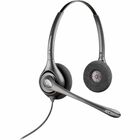 Poly SupraPlus H261N Headset - Stereo - Wired - On-ear, Over-the-head - Binaural - Ear-cup - Noise Cancelling Microphone - Black - TAA Compliant