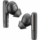 Poly Voyager Free 60+ UC Earset - Google Assistant, Siri - Stereo - True Wireless - Bluetooth - 98.4 ft - 20 Hz - 20 kHz - Earbud - Binaural - In-ear - Carbon Black