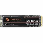 Seagate FireCuda 540 1 TB Solid State Drive - M.2 2280 Internal - PCI Express NVMe (PCI Express NVMe 5.0 x4) - Desktop PC Device Supported - 1000 TB TBW - 9500 MB/s Maximum Read Transfer Rate - Retail