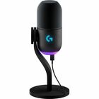 Blue Yeti GX Dynamic Microphone - Black - 50 Hz to 18 kHz - Super-cardioid - Desktop, Boom Mountable - USB Type C