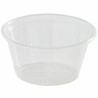 Eco Guardian 2 oz Clear PLA Portion Cup Lid - Polylactic Acid (PLA) - Clear, Transparent