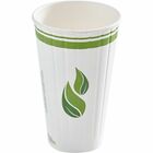 Eco Guardian 16 oz Insulated Compostable Cup - 20 / Sleeve - 16 fl oz - 50 / Pack - Polylactic Acid (PLA), Paper - Lunch, Water, Soda, Coffee, Tea, Juice, Smoothie, Hot Drink, Cold Drink, Beverage