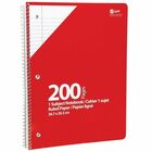 APP Coil Exercise Book, Ruled, 10.5"x8" , 200pg - 1 Subject(s) - 200 Pages - Spiral Bound - 3 Hole(s) - Letter - Micro Perforated - 1 Each