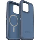 OtterBox iPhone 15 Pro Max Case Defender Series XT for MagSafe - For Apple iPhone 15 Pro Max Smartphone - Baby Blue Jeans (Blue) - Drop Resistant, Dirt Resistant, Scrape Resistant, Bump Resistant, Dust Resistant, Shock Absorbing - Polycarbonate, Synthetic Rubber, Plastic - Rugged