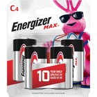 Energizer C Cell Alkaline Battery - For Multipurpose - C - 8350 mAh - 1.5 V DC - 4 / Pack