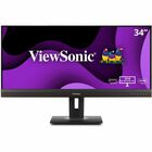 ViewSonic VG3456A 34" Class UW-QHD Curved Screen LED Monitor - 21:9 - Black - 34.1" Viewable - In-plane Switching (IPS) Technology - LED Backlight - 3440 x 1440 - 16.7 Million Colors - 300 cd/m - 5 ms GTG - 100 Hz Refresh Rate - HDMI - DisplayPort - USB Hub
