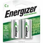 Energizer Recharge Universal Rechargeable C Batteries - For General Purpose - Battery Rechargeable - C - 2500 mAh - 1.2 V DC - 2 / Pack