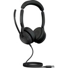 Jabra Evolve2 50 Headset - Microsoft Teams Certification - Stereo - USB Type A - Wireless - Bluetooth - Over-the-head - Binaural - Supra-aural - Noise Cancelling Microphone