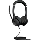 Jabra Evolve2 50 Headset - Stereo - USB Type C - Wireless - Bluetooth - Over-the-head - Binaural - Supra-aural - Noise Cancelling Microphone