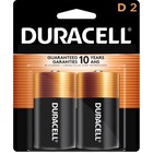 Duracell D Size Alkaline Battery - For Multipurpose - D - Alkaline - 2 / Pack